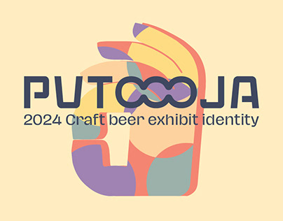 PUTOJA craft beer exhibit 2024 graphic identity