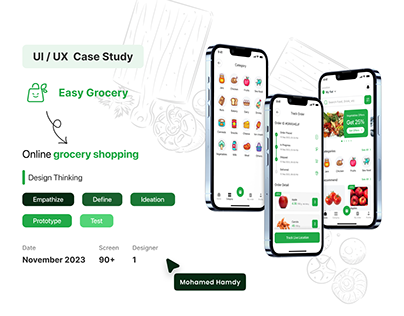 Easy Grocery - UI/UX Case Study