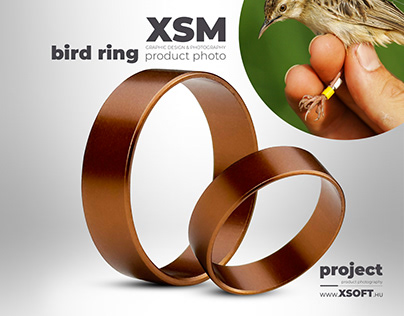 Bird ring product photography