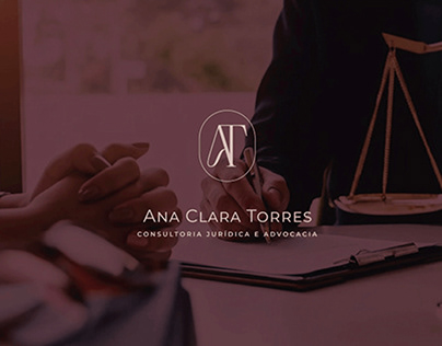 Identidade Visual para advogada Ana Clara Torres