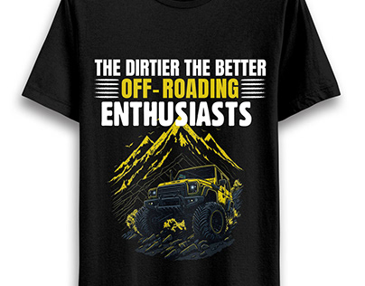 Off-Roading T-shirt Design.