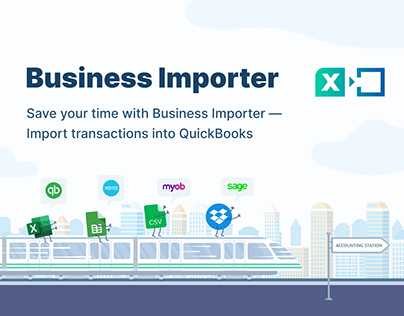 Business Importer — import transactions | Landing page