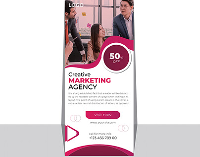 CORPORATE ROLL UP BANNER DESIGN