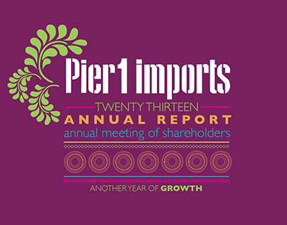 Pier One Imports 2013 Annual Report