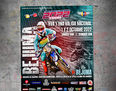 Poster Campeonato Nacional de Enduro 8va y 9na Válida