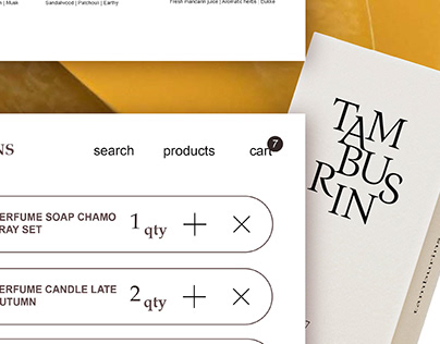 Project thumbnail - Tamburins | Website Design