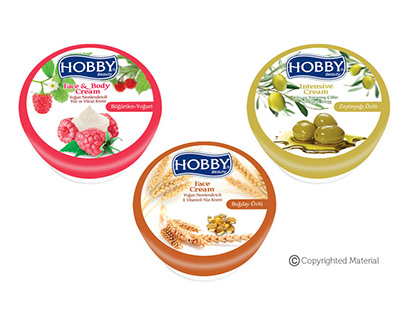 Hobby Cream Packaging Design