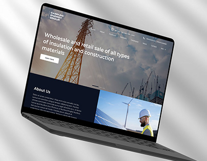 Caspian Energy Group Website Redesign
