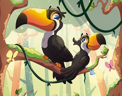 The Toucans | Personal Illustration