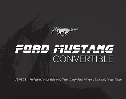 Ford Mustang Convertible Campaign