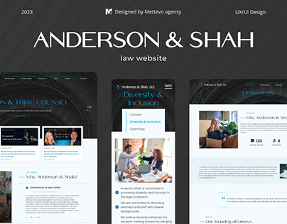 Anderson & Shah - law website