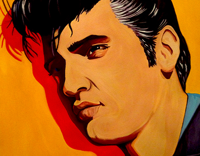 Original Watercolor - Elvis
