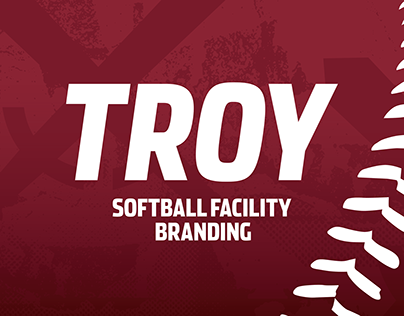 Troy Softball Facility Branding