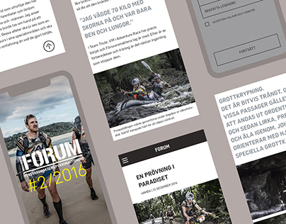 Mobile First Magazine for Military Personnel