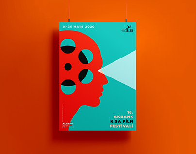 16th Akbank Short Film Festival Poster Design
