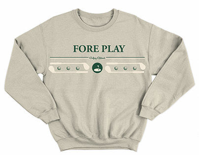 Golf Crew neck for Fore All brand