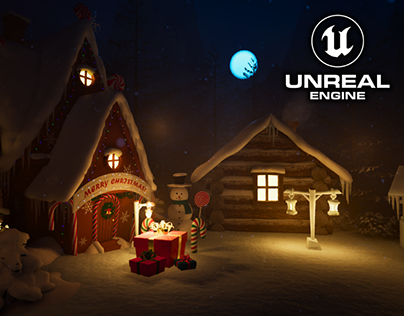 Unreal Engine Environment design । Christmas ।
