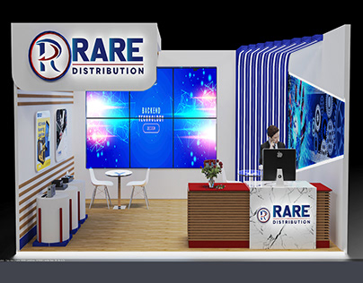 rare distribution booth-ict exhibition