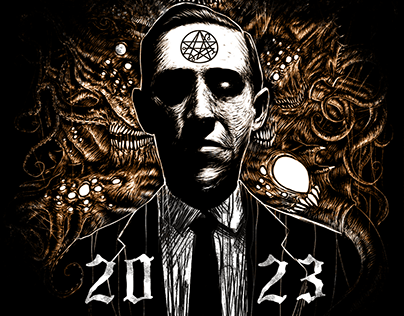 Calendar "The mythology of Lovecraft" by Zakalyvatell