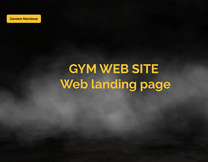 Project thumbnail - gym web landing page