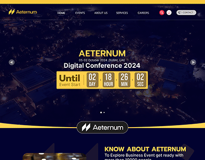 AETERNUM Website