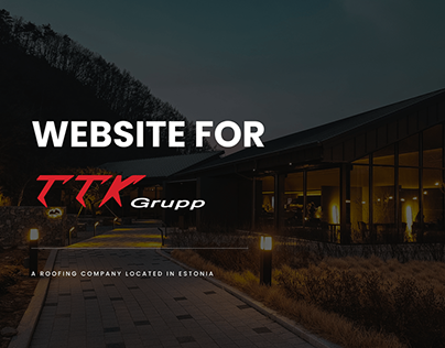Website for TTK Grupp