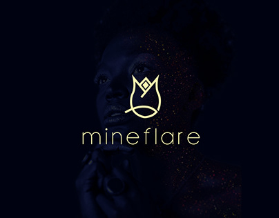 mineflare- minimalist logo