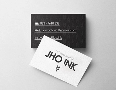 BRANDING FOR ,,JHO INK” TATTOO STUDIO
