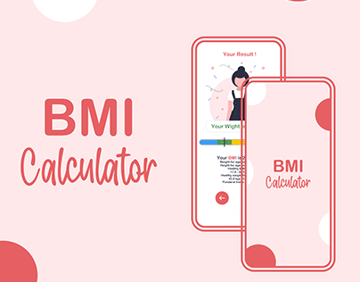 BMI Calculator App Ux/Ui Design