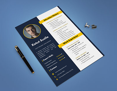 Project thumbnail - 5+ Multipurpose Resume Design and Template