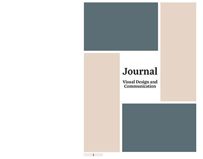 Journal: Visual Design & Communication