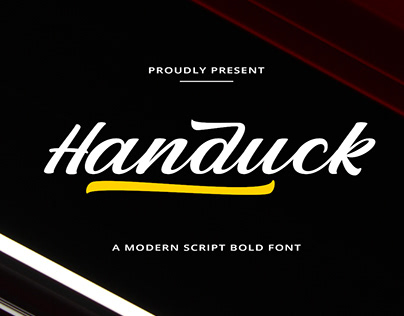Handuck Script Font