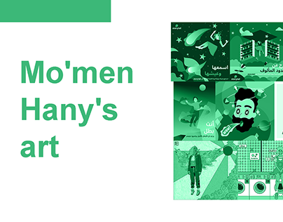 Showreel Motion Graphics - Mo'men Hany's art