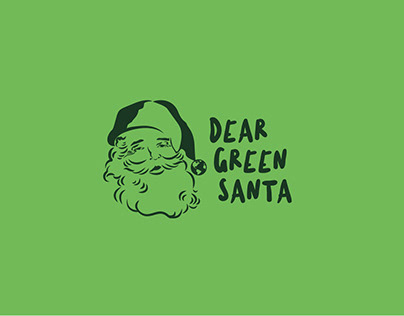 Dear Green Santa Branding