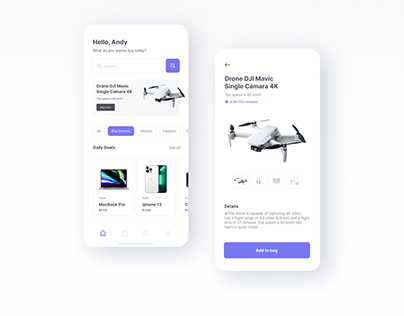 Daily UI - Store App Concept