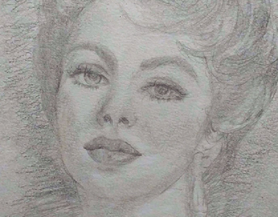Desenho Elizabeth Taylor