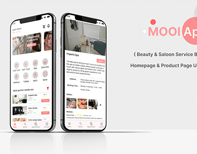 MOOI App UI Design