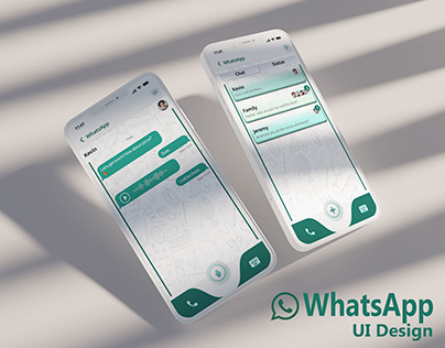 WhatsApp UI design