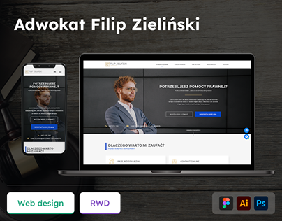 Adwokat Filip Zieliński - Web Design