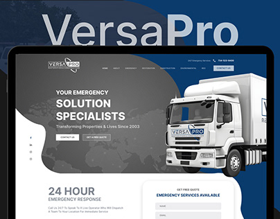 VersaPro - Renovation & Restoration Website