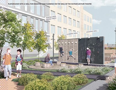 LANSCAPE DESIGN FOR THE NEW SCHOOL CAMPUS AREA