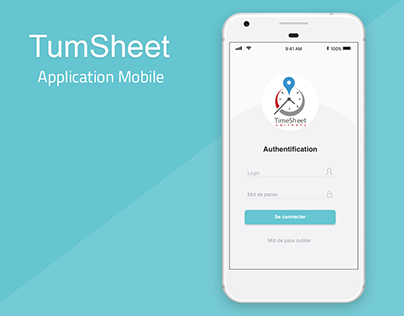 UX/UI application Mobile TimeSheet