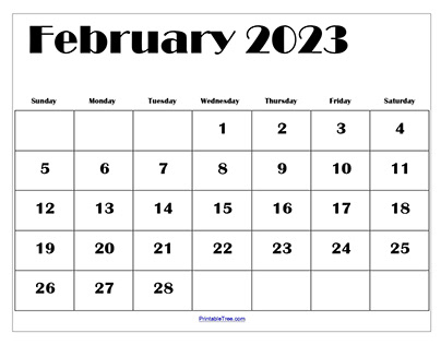 10 + February 2023 Calendar Printable Templates