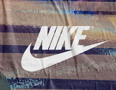 Nike - in the style of Romain Trystram