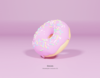 Donuts - Modelação 3D