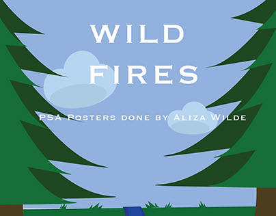 Wild fires PSA poster