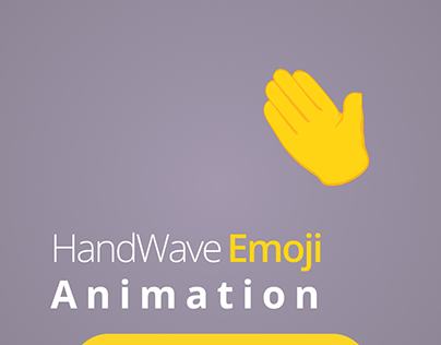 Hand wave Emoji