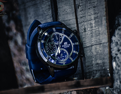 Product Photography of casio watch