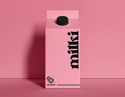 Project thumbnail - milki - Plant Based Milk Brand Identity