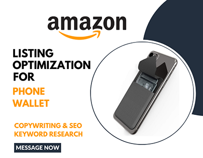 Amazon Listing Optimization For Phone Wallet